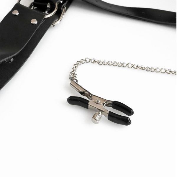 Бондажний набір з металевим анальним гаком Art of Sex Beatrice Bondage set with anal hook №&thinsp;4 SO8509 фото